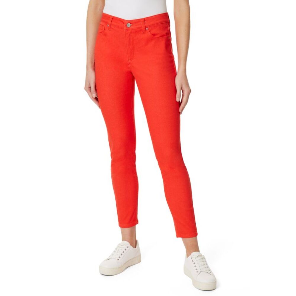 Jones New York Womens Lexington Ankle Natural Waist Skinny Jeans